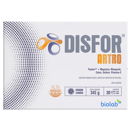 Disfor Artro Sabor Limão 11,5g 30Sach