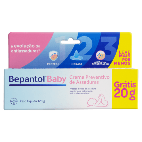 Bepantol Baby Creme de Assaduras – 120g