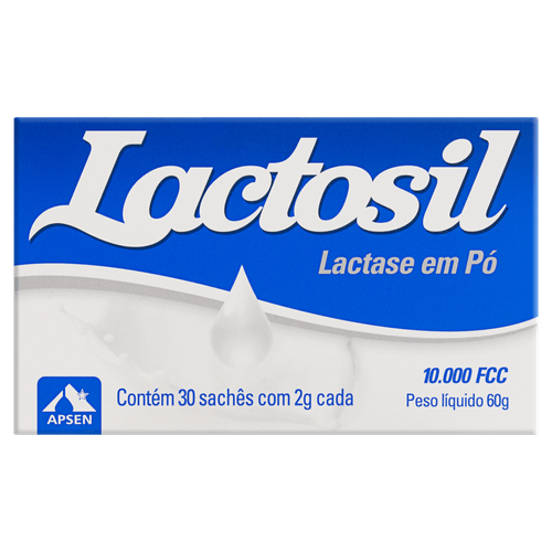 Lactosil 10000 30Saches - Enzima Lactase