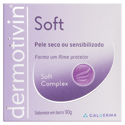 Sabonete em Barra Dermotivin Soft 90g