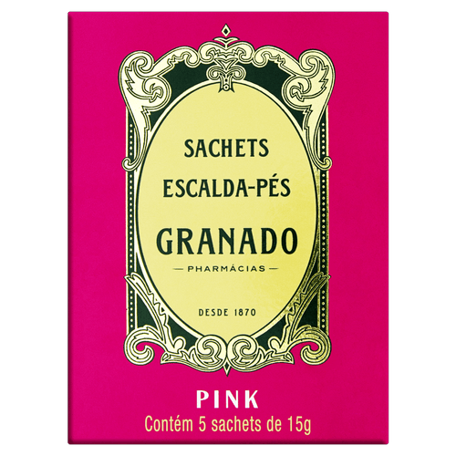 Escalda Pes Granado Pink 5Sach - Granado