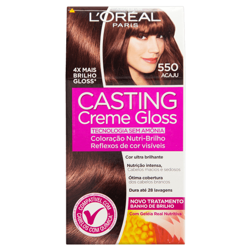 Tintura Casting Creme Gloss 550 Acajú - Casting Crem Gloss