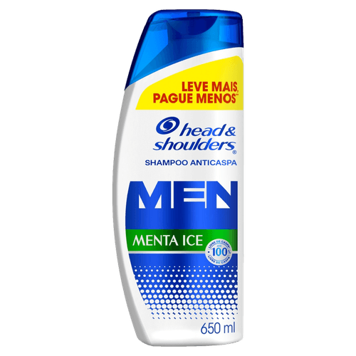 Shampoo Anticaspa Menthol Sport Head & Shoulders Men - 650ml
