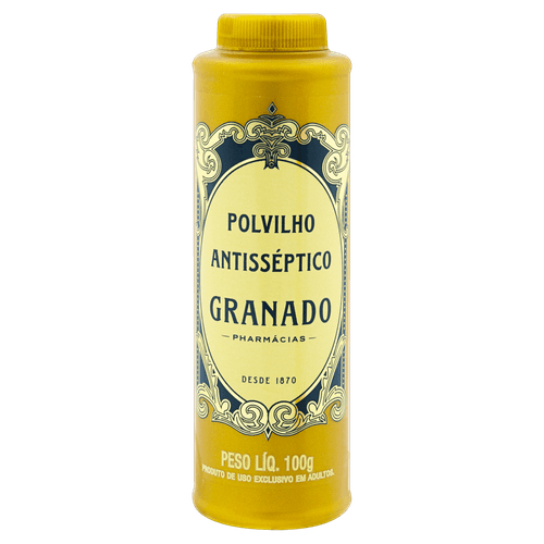 Polvilho Antisséptico Granado Frasco 100g