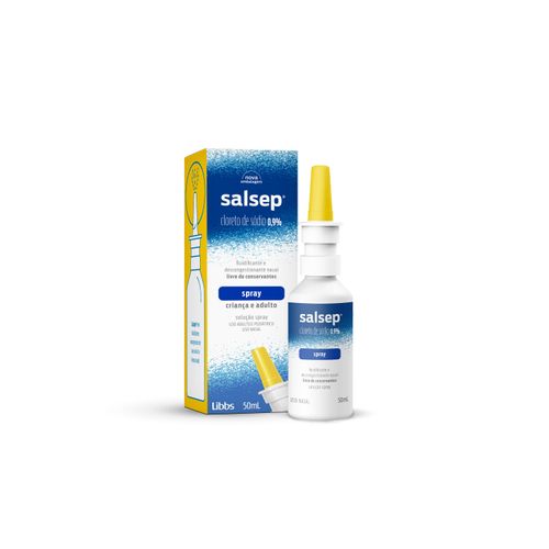 Spray Nasal Salsep Solução Salina Libbs 0,9% 50ml