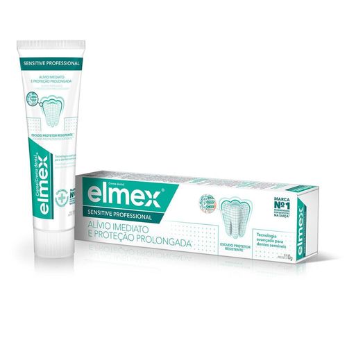 Creme Dental Colgate Sensitive Elmex 110G - Colgate Sensitive