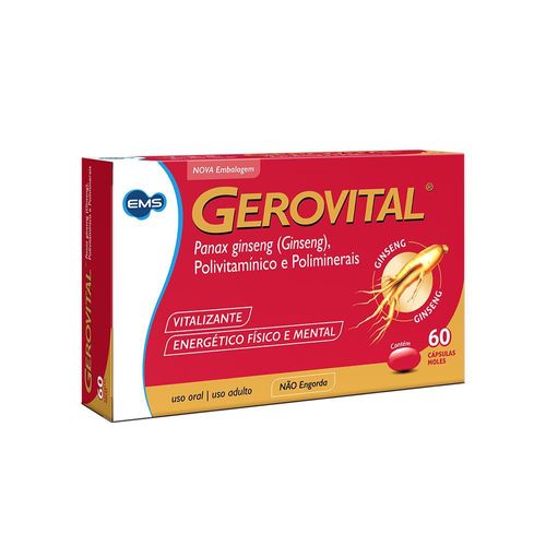 Gerovital 60 Cápsulas