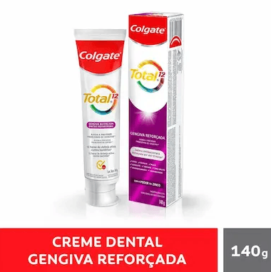 Creme Dental Colgate Total 12 Gengiva Reforçada - 140g