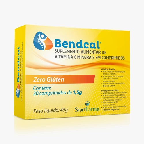 Bendcal 1,5g - 30 comprimidos