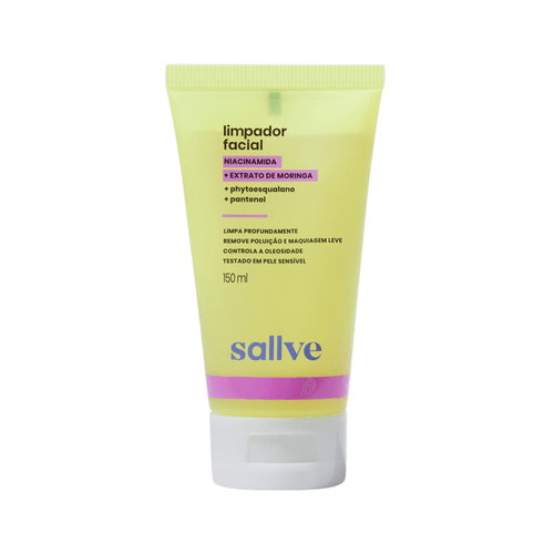Limpador Facial Gel Sallve 150ml