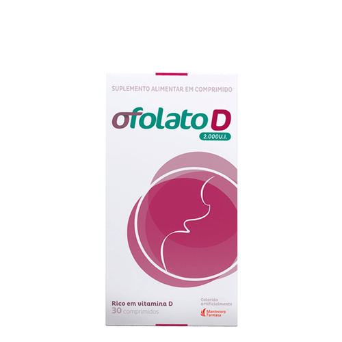 Ofolato D 2000Ui 30 Comprimidos