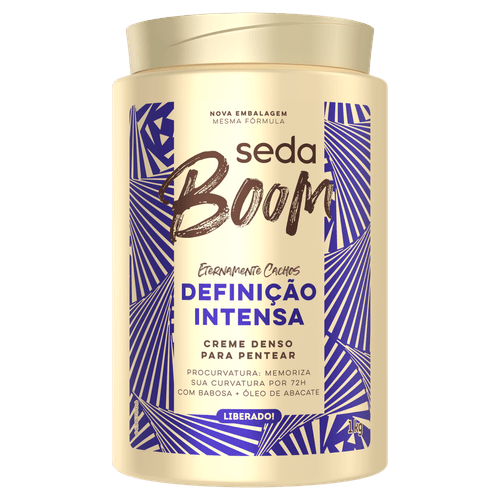 Creme para Pentear Seda Boom Definição Intensa - 1kg