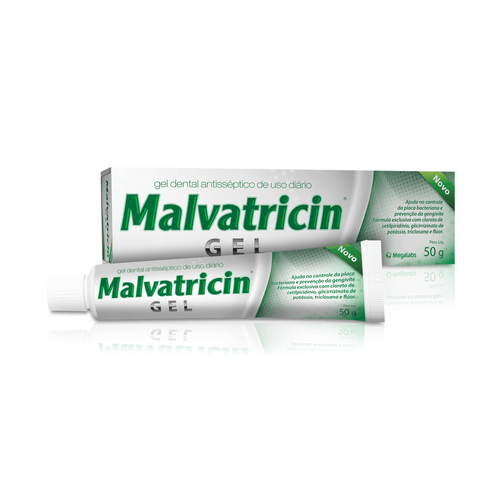 Creme Dental Malvatricin Gel 50G