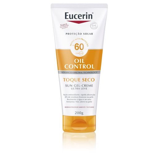 Eucerin Sun Toque Seco Loção Corporal FPS 60 -200ml