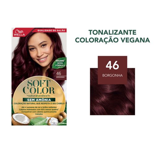 Tintura Soft Color 46 Borgonha - Soft Color