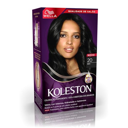 Tintura Koleston Wella 20 Preto
