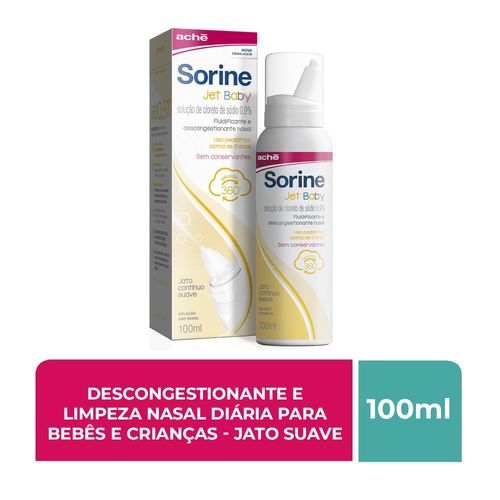 Sorine Jet Baby Solução Nasal - 100ml