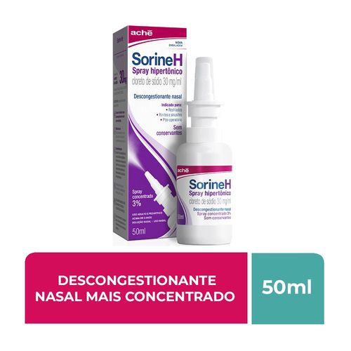 Descongestionante Nasal Sorine H Aché 30mg/mL Spray 50mL
