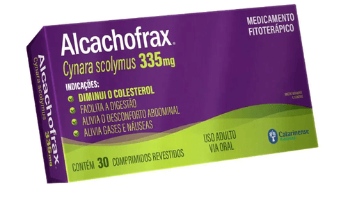 Suplemento Alcachofra Alcachofrax Catarinense 335mg Comprimido 30 Unidades