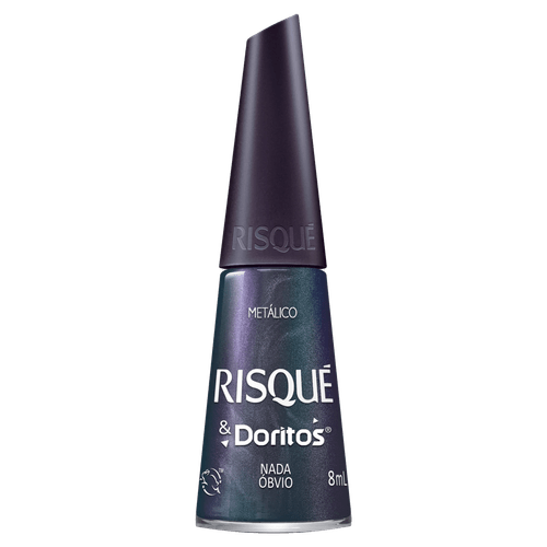 Esmalte Metálico Nada Óbvio Risqué & Doritos - 8ml