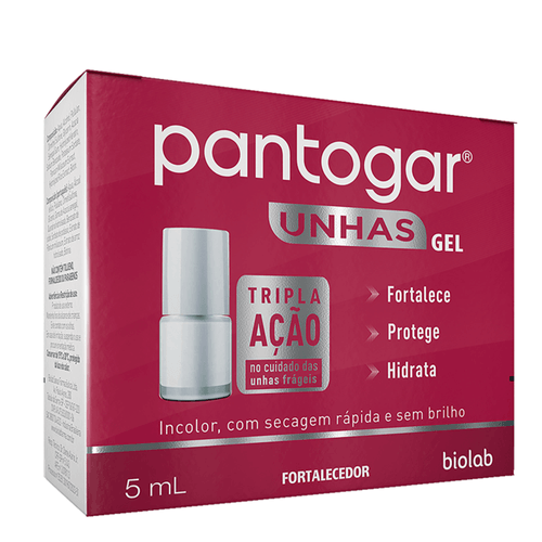 Pantogar Unhas Gel Top - 5Ml