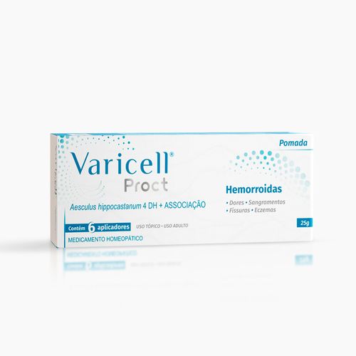 Varicell Proct Pomada 25g - 6 Aplicadores