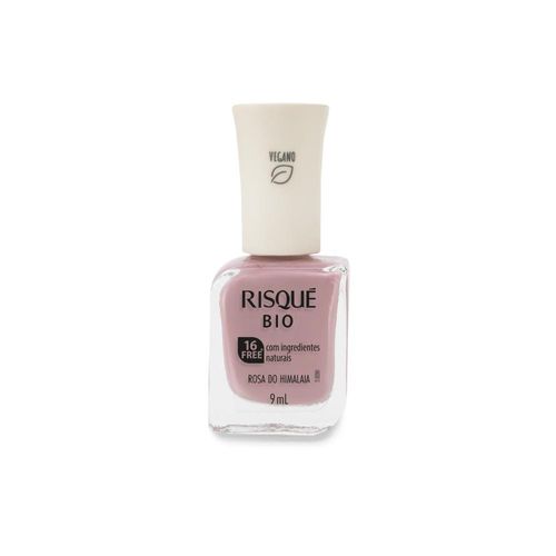 Esmalte Risqué Bio Rosa Cremoso Rosa do Himalaia 9ml