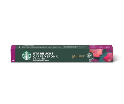 Café em Cápsula STARBUCKS Caffè Verona by NESPRESSO Torra Escura 10 Cápsulas