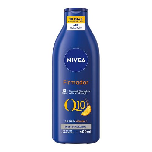 NIVEA Loção Hidratante Firmador Q10 + Vitamina C Pele Seca 400ml