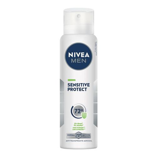 Desodorante Antitranspirante Aerosol NIVEA Sensitive Protect 150ml