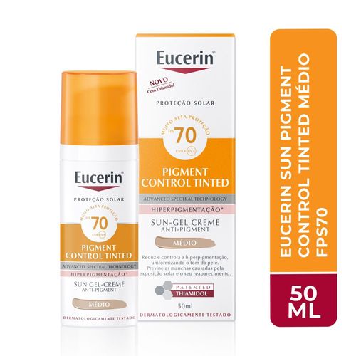 Eucerin Sun Pigment Control Creme Facial T. Médio FPS70 50ml