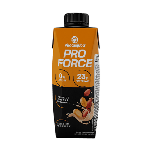 ProForce Zero Lactose Piracanjuba Pasta de Amendoim - 250ml