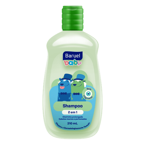 Shampoo 2 em 1 Baruel Baby - 210ml