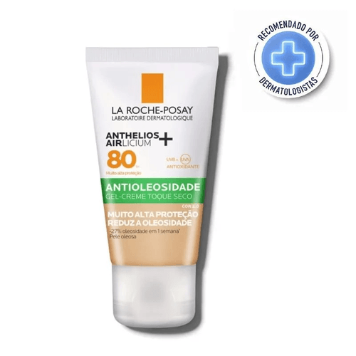 Protetor Solar Facial La Roche-Posay Anthelios Airlicium FPS 80 Gel Creme Cor 2.0 – 40g