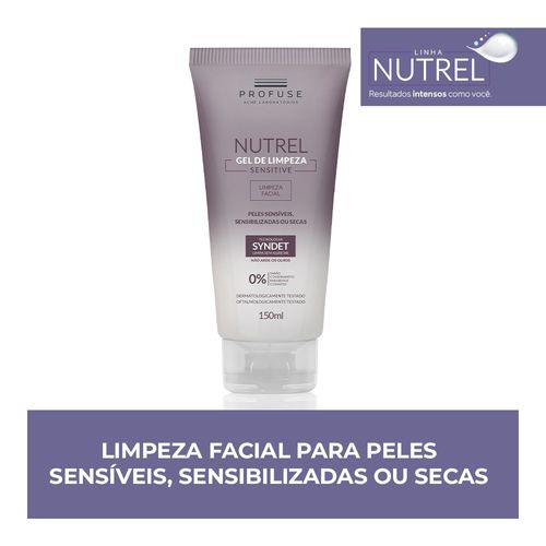 Nutrel Gel Limpeza Sensitive 150Ml