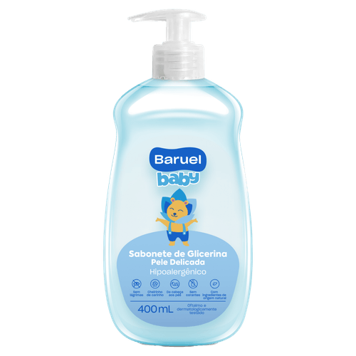 Sabonete Líquido Baruel Baby Pele Delicada - 400ml