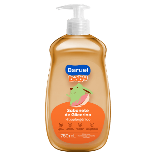 Sabonete Líquido Baruel Baby Glicerina - 750ml
