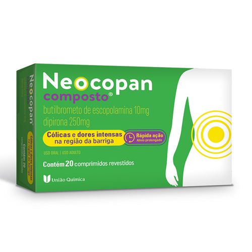 Neocopan 10 + 250mg - 20 Comprimidos