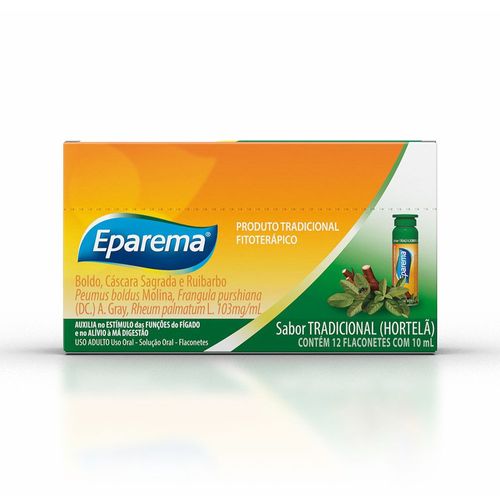 Eparema Hortelã 12 Flaconetes 10ml