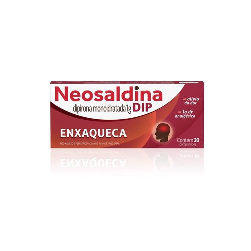 Neosaldina Dip - Analgésico - 20 comprimidos