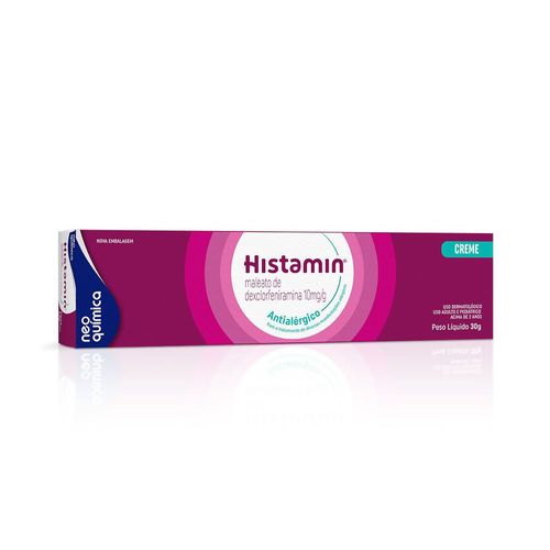 Antialérgico Histamin creme dermatológico - 30g