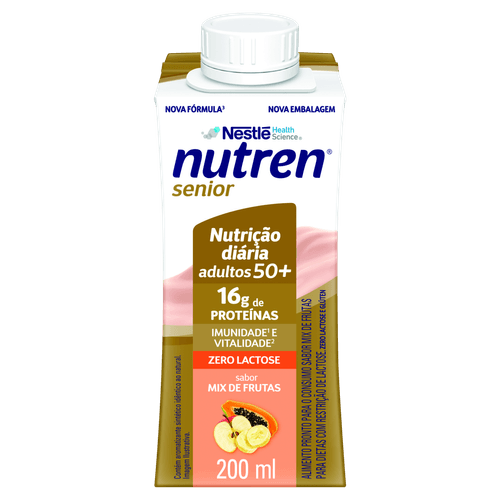 Nutren Senior Mix Frutas Zero Lactose - 200ml