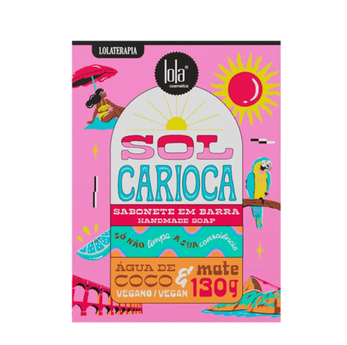 Sabonete Corporal Barra Lola Costmetics Sol Carioca -130g
