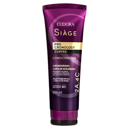 Condicionador Eudora Siàge Pro Cronology Curvas - 250ml