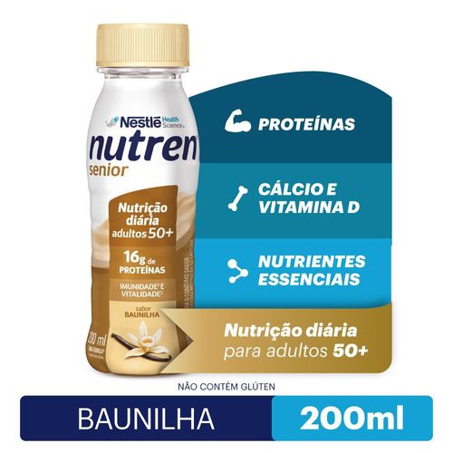 Complemento Alimentar Nutren Senior Baunilha - 200ml