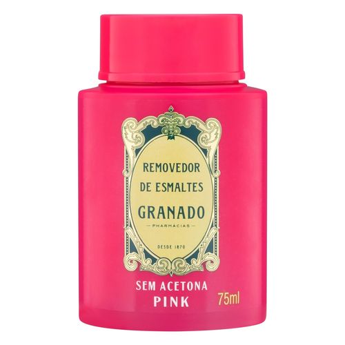 Removedor de Esmaltes Granado sem Acetona Pink - 75ml