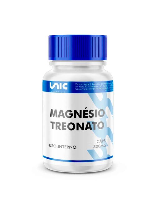 Magnésio Treonato 300mg 60 Cápsulas
