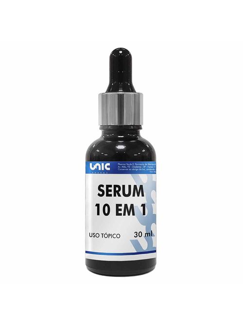 Sérum facial  Black 10 em 1 - 30 ml - Até 35 anos