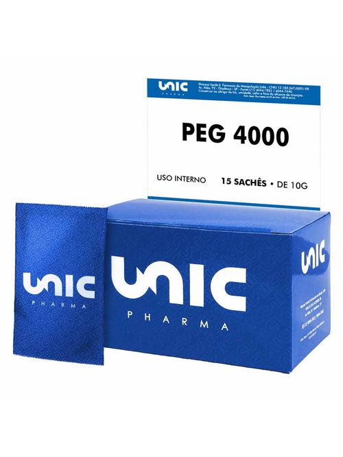 PEG 4000 10g 15 sachês