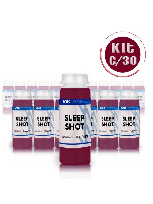 Sleep Shot Para Dormir - 30 Doses (10Ml Cada)